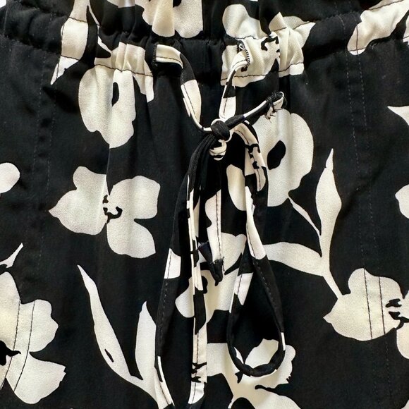 Jules & Leopold Summer Pants Women's Size M Floral Print Crop Wide Legs Flowy - Picture 14 of 15